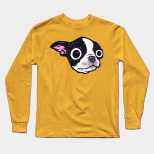 Boston Terrier Pup Long Sleeve T-Shirt